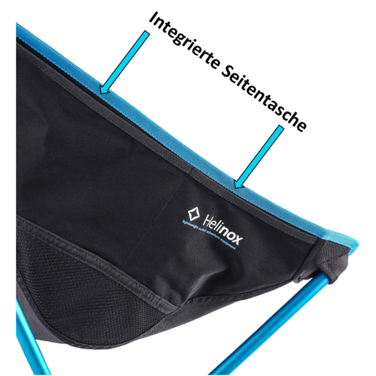 Helinox SET Aus 2x Sunset Chair Faltstuhl Black/blue 10 Helinox SET Aus 2x Sunset Chair Faltstuhl Black/blue – Bild 8