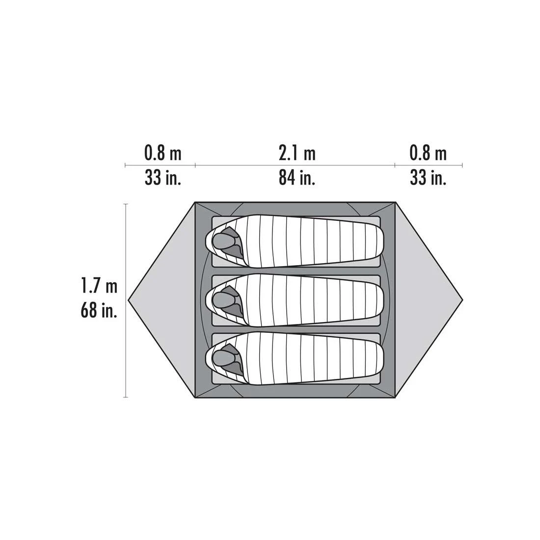 MSR Mutha Hubba NX Gray Trekkingzelt 4 MSR Mutha Hubba NX Gray Trekkingzelt – Bild 2