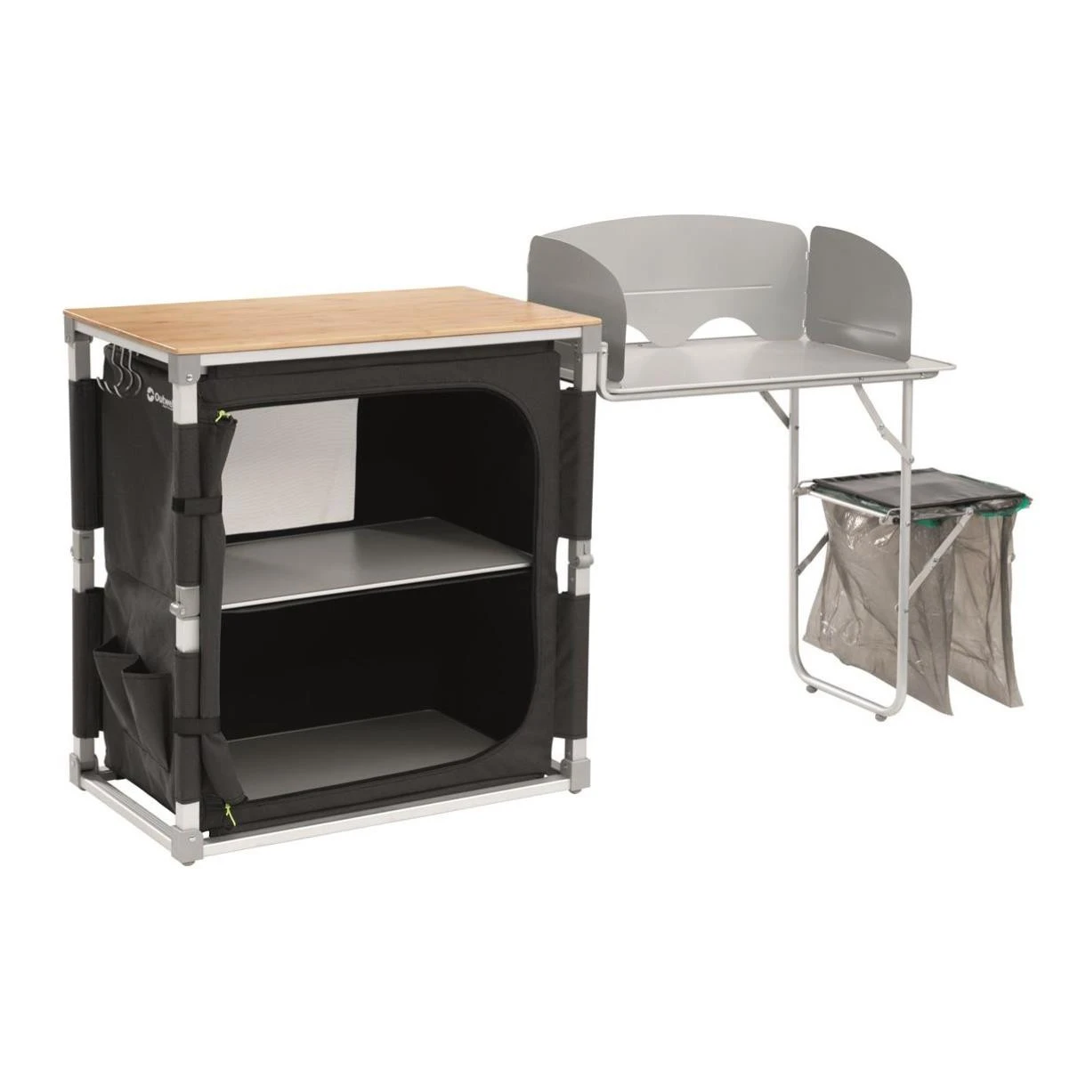 Outwell Padres Küchentisch Mit Bambus Tischplatte 3 Outwell Padres Küchentisch Mit Bambus Tischplatte