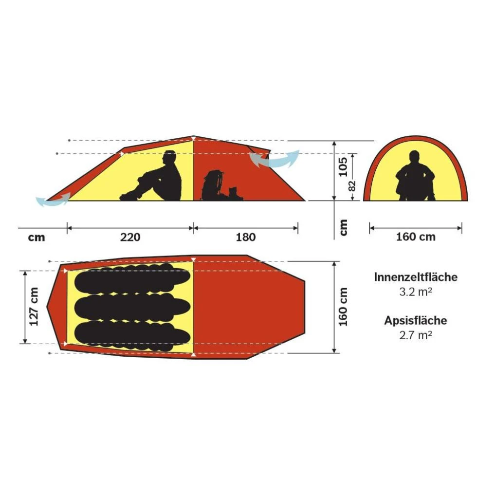 Hilleberg Nallo 3 GT Trekkingzelt 4 Hilleberg Nallo 3 GT Trekkingzelt – Bild 2