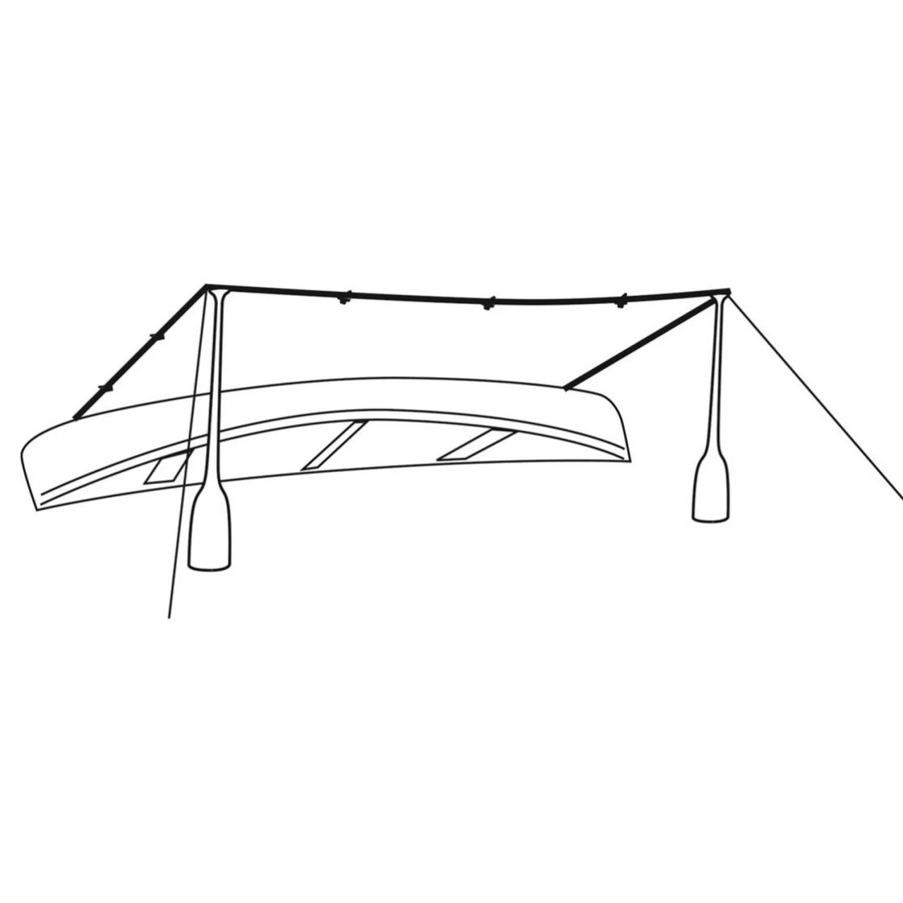 Robens Tarp 4 X 4 M Sonnensegel 9 Robens Tarp 4 X 4 M Sonnensegel – Bild 7