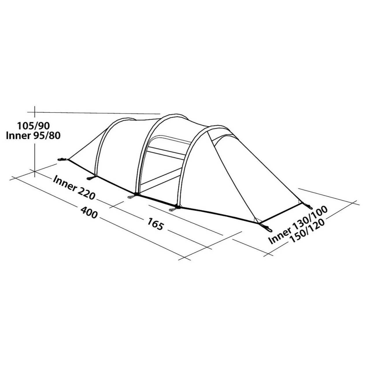 Robens Voyager 2EX Trekkingzelt 5 Robens Voyager 2EX Trekkingzelt – Bild 3