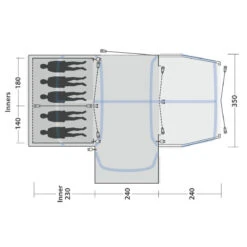 Outwell Mountain Lake 5ATC Familienzelt -Dometic Verkaufs-Shop 6725014 1280x1280