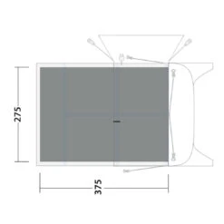 Outwell Flat Woven Carpet Blossburg 380 Vorzeltteppich -Dometic Verkaufs-Shop 6742394 1280x1280