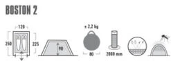 High Peak Boston 2 Wurfzelt -Dometic Verkaufs-Shop 7022251 1280x1280