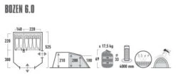 High Peak Bozen 6.0 Familienzelt -Dometic Verkaufs-Shop 7022303 1280x1280
