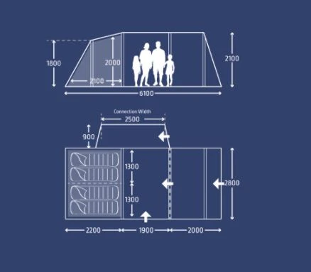 Kampa Touring AIR TC RH Busvorzelt 4 Kampa Touring AIR TC RH Busvorzelt – Bild 2