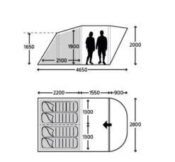 Kampa Brean 4 AIR TC Familienzelt -Dometic Verkaufs-Shop 7369550 1280x1280