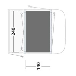 Outwell Footprint Newburg 160 Vorzeltunterlage -Dometic Verkaufs-Shop 7425825 1280x1280