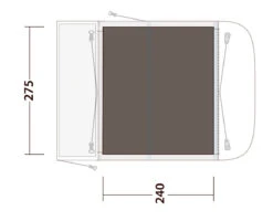 Outwell Footprint Newburg 260 Vorzeltunterlage -Dometic Verkaufs-Shop 7425829 1280x1280