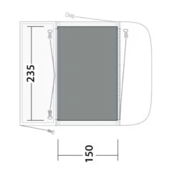 Outwell Flat Woven Carpet Newburg 160 Vorzeltteppich -Dometic Verkaufs-Shop 7426009 1280x1280