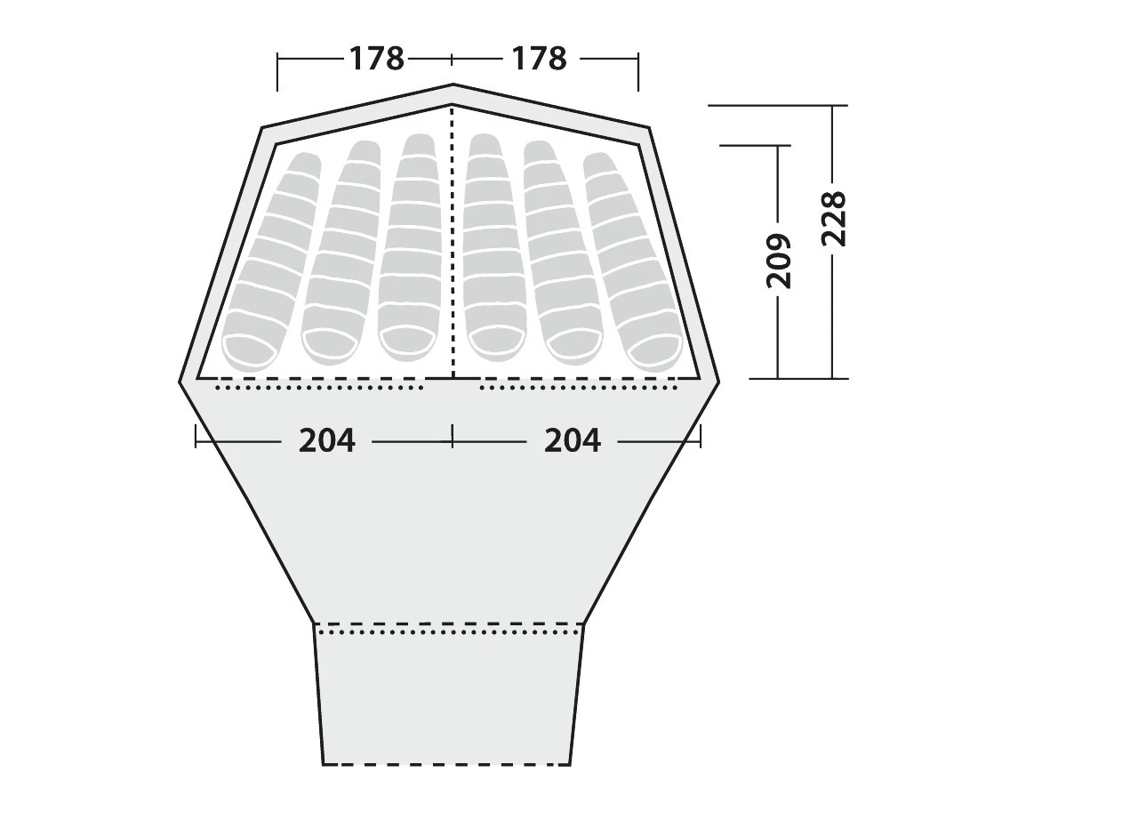 Robens Inner Tent Kiowa Innenzelt 4 Robens Inner Tent Kiowa Innenzelt – Bild 2