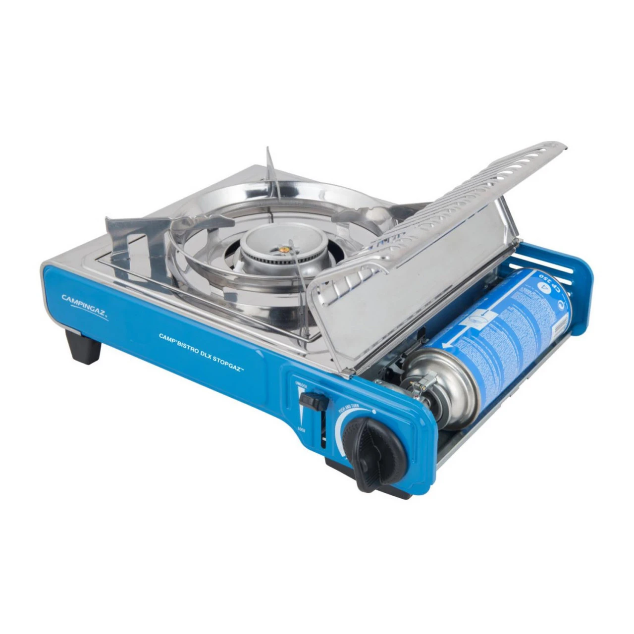 Campingaz Camp Bistro DLX Mit Stopgaz Campingkocher 4 Campingaz Camp Bistro DLX Mit Stopgaz Campingkocher – Bild 2