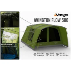 Vango Avington Flow 500 Ausstellungszelt -Dometic Verkaufs-Shop 7504606 1280x1280