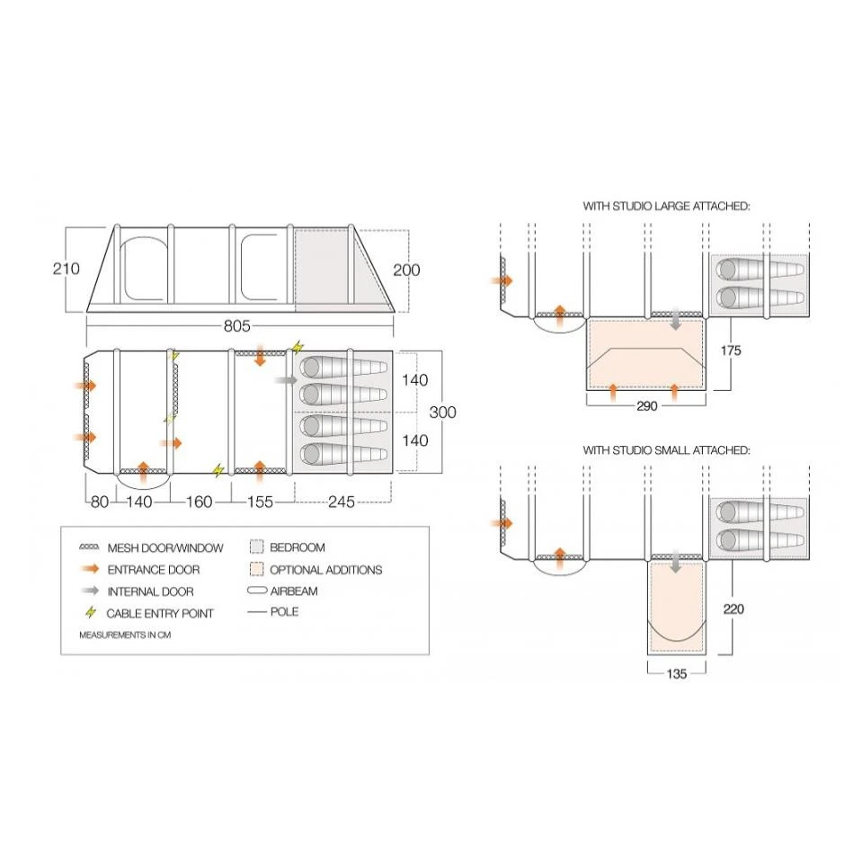 Vango Anantara IV Air TC 450XL Familienzelt 4 Vango Anantara IV Air TC 450XL Familienzelt – Bild 2