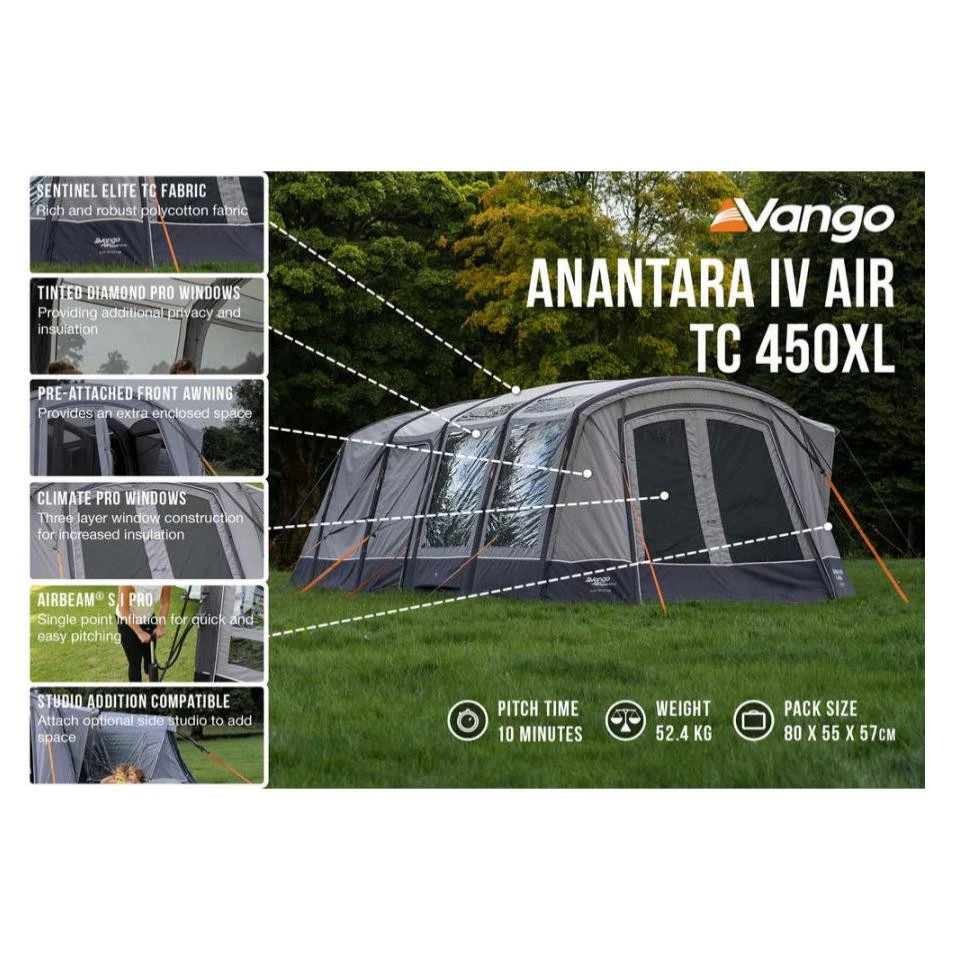 Vango Anantara IV Air TC 450XL Familienzelt 8 Vango Anantara IV Air TC 450XL Familienzelt – Bild 6