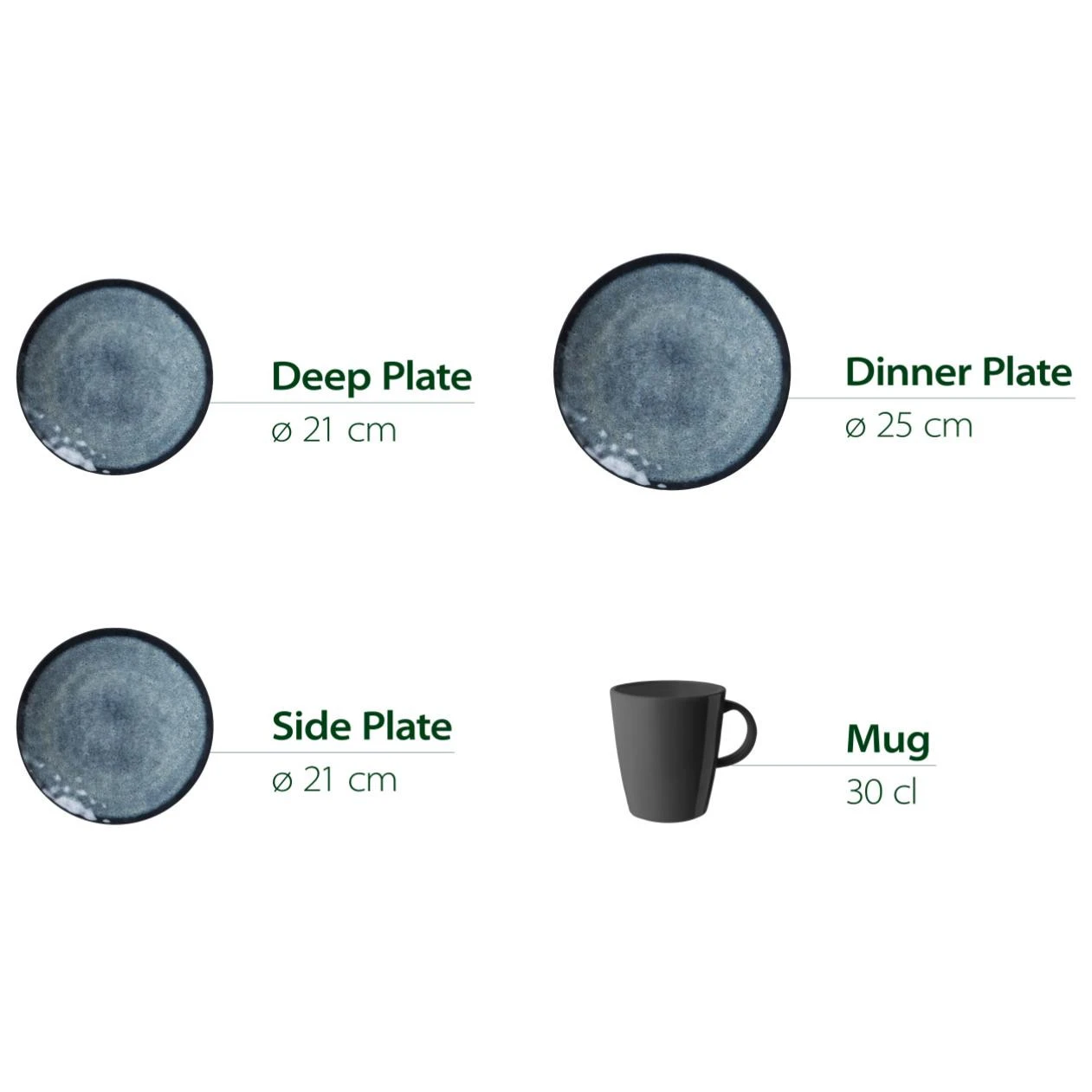 Brunner International Lunch Box Venetian STONEtouch® 16 Tlg. Geschirr-Set 4 Brunner International Lunch Box Venetian STONEtouch® 16 Tlg. Geschirr-Set – Bild 2