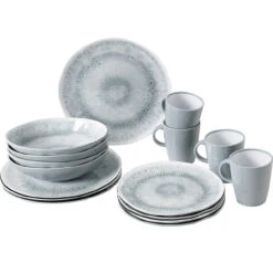 Brunner International Lunch Box Pearl STONEtouch® 16 Tlg. Geschirr-Set