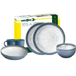 Brunner International Tête-à-tête Tuscany STONEtouch® 8 Tlg. Geschirr-Set