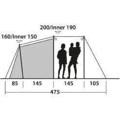 Outwell Odessa 5 Familienzelt (Spring Campaign 2023) -Dometic Verkaufs-Shop 7691734 1280x1280