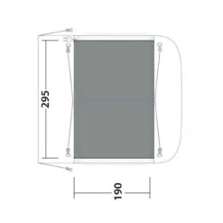 Outwell Flat Woven Carpet Parkville 200 Vorzeltteppich -Dometic Verkaufs-Shop 7752203 1280x1280