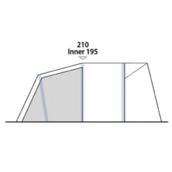 Outwell Inner Blossburg 380/380A Innenzelt -Dometic Verkaufs-Shop 7752217 1280x1280