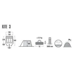 High Peak Kite 3 Campingzelt -Dometic Verkaufs-Shop 7752605 1280x1280