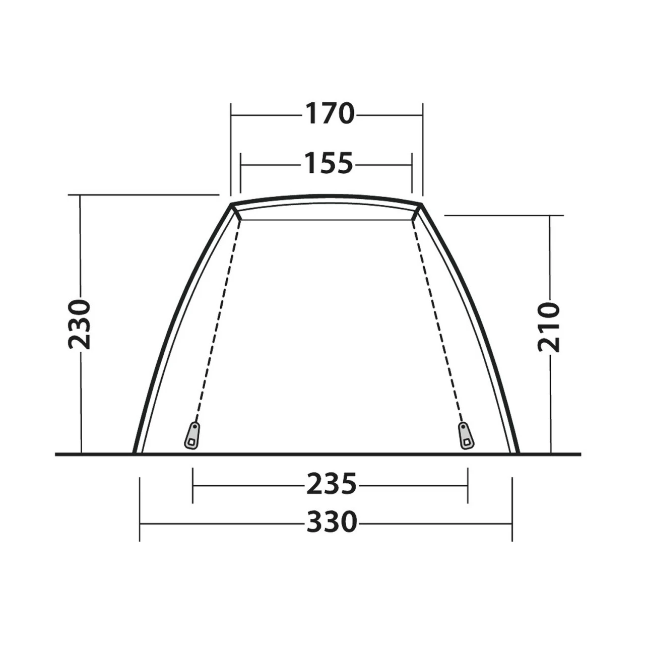 Outwell Woodcrest Busvorzelt 5 Outwell Woodcrest Busvorzelt – Bild 3