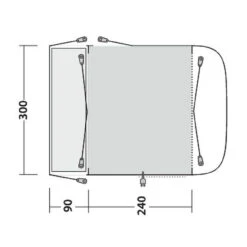 Outwell Waystone 240 Busvorzelt 16 Outwell Waystone 240 Busvorzelt -Dometic Verkaufs-Shop 7865817 1280x1280