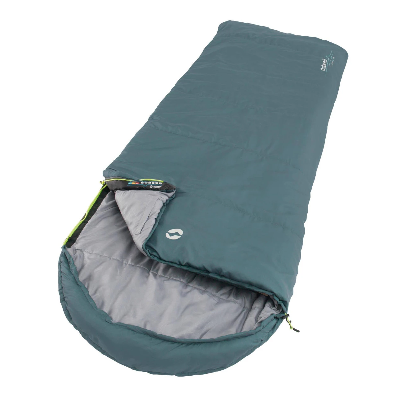 Outwell Campion Lux Teal Kunstfaserschlafsack 3 Outwell Campion Lux Teal Kunstfaserschlafsack
