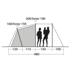 Outwell Springwood 4SG Familienzelt -Dometic Verkaufs-Shop 7957926 1280x1280