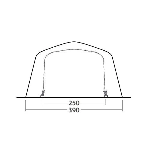 Outwell Wood Lake 6ATC Familienzelt 7 Outwell Wood Lake 6ATC Familienzelt – Bild 5