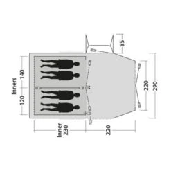 Outwell Nevada 4PE Familienzelt -Dometic Verkaufs-Shop 7957975 1280x1280