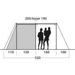 Outwell Nevada 5PE Familienzelt -Dometic Verkaufs-Shop 7957981 1280x1280