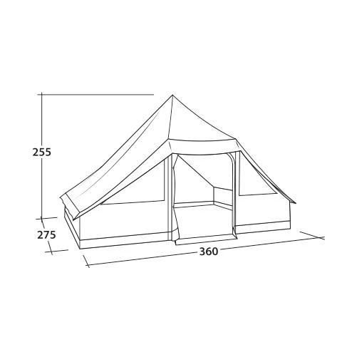 Easy Camp Moonlight Cabin Gruppenzelt 8 Easy Camp Moonlight Cabin Gruppenzelt – Bild 6