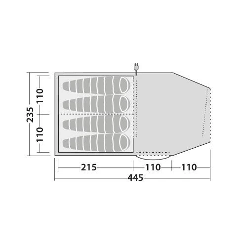 Robens Double Dreamer 4 Familienzelt 7 Robens Double Dreamer 4 Familienzelt – Bild 5