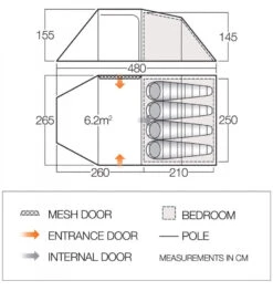 Vango Beta 450XL CLR Campingzelt -Dometic Verkaufs-Shop 8057262 1280x1280