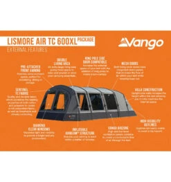 Vango Lismore Air TC 600XL Package Familienzelt 15 Vango Lismore Air TC 600XL Package Familienzelt -Dometic Verkaufs-Shop 8057485 1280x1280