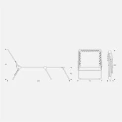 Lafuma Siesta L Polycotton Sonnenliege -Dometic Verkaufs-Shop 8069537 1280x1280