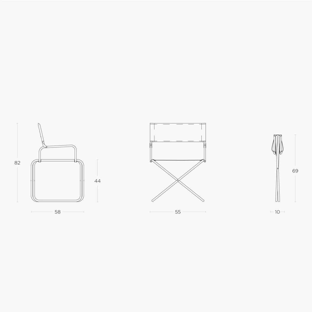 Lafuma Fgx Batyline® Regiestuhl Mit Armlehne 4 Lafuma Fgx Batyline® Regiestuhl Mit Armlehne – Bild 2