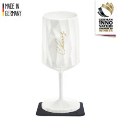 Silwy Magnet-Kunststoffglas Wein Cheers