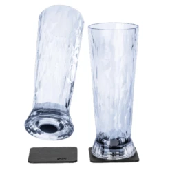 Silwy Magnet-Kunststoffgläser Bier 2er Set