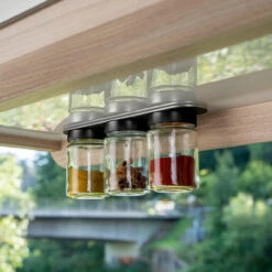 Silwy Feinkost-Magnetgläser Black & Classy 3er Set