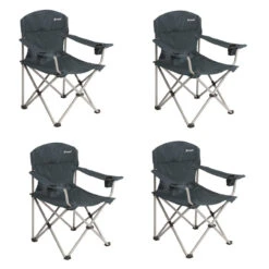 Outwell SET Aus 4x Catamarca XL Faltstuhl Night Blue