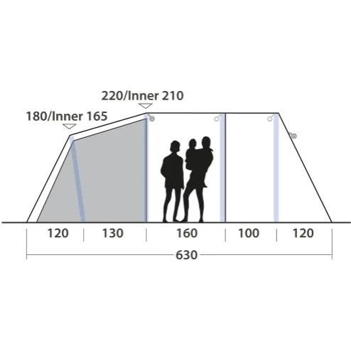 Outwell SET Wood Lake 5ATC Inkl. ONS Lichtsystem 6 Outwell SET Wood Lake 5ATC Inkl. ONS Lichtsystem – Bild 4