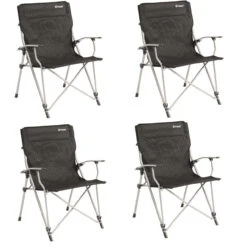 Outwell SET Aus 4x Goya XL Faltstuhl Black