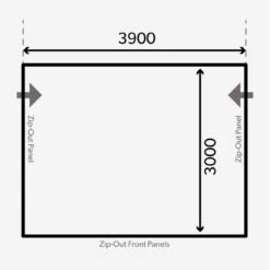 Dometic SET Grande AIR All-Season 390 M Inkl. Teppich, Unterlage, Andruckstangenset Und Elektrischer Pumpe -Dometic Verkaufs-Shop grande zeichnung 1280x1280